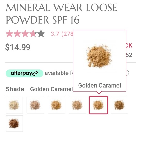 3/$30 👠 NEW Physicians Formula Mineral Wear *Expired* Golden Caramel Powder - Picture 4 of 4
